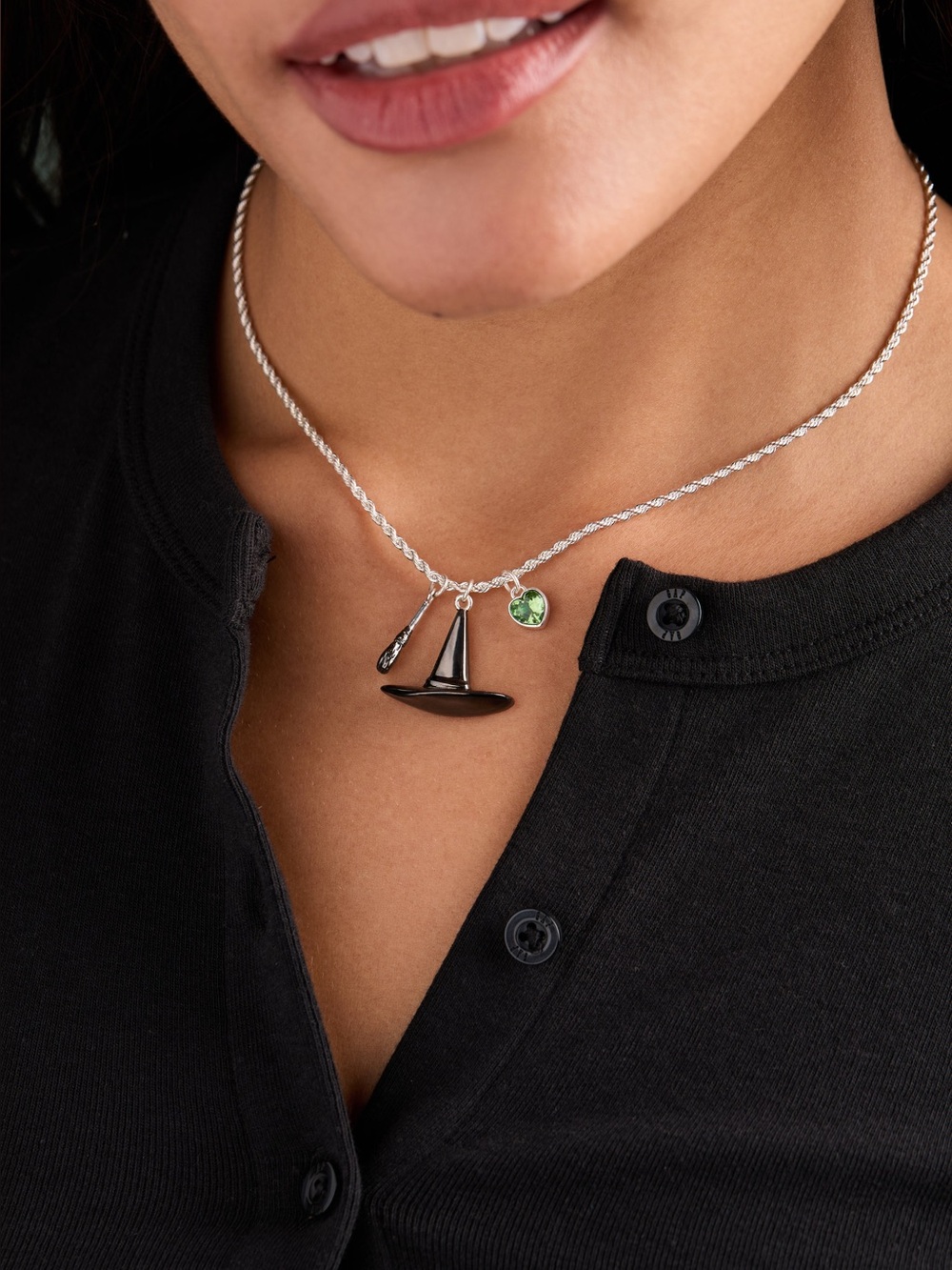 The Wizard of Oz™ Wicked Witch Charm Pendant Necklace by Alex & Ani New
